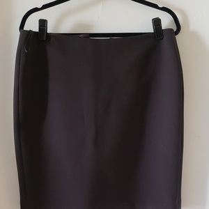 Anne Klein Basic black lined skirt !!